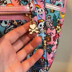 Tokidoki Big Backpack Cotton Candy Dreamin SDCC limited edition with keychain Tokidoki Big Backpack Cotton Candy Dreamin NWTIB SDCC  main image 3